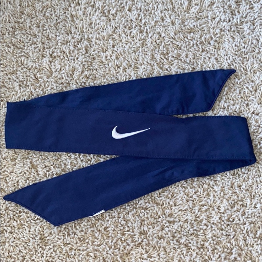 Navy Nike Dri-Fit Head Tie 2.0